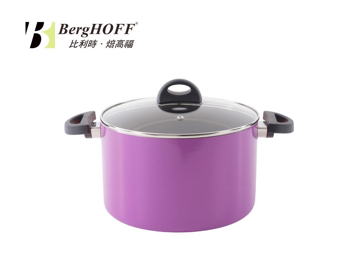 比利時BergHOFF ECLIPSE紫色雙耳湯鍋24CM 原價$2,900 特價$1,680 比利時BergHOFF ECLIPSE紫色雙耳湯鍋24CM 原價$2,900 特價$1,680